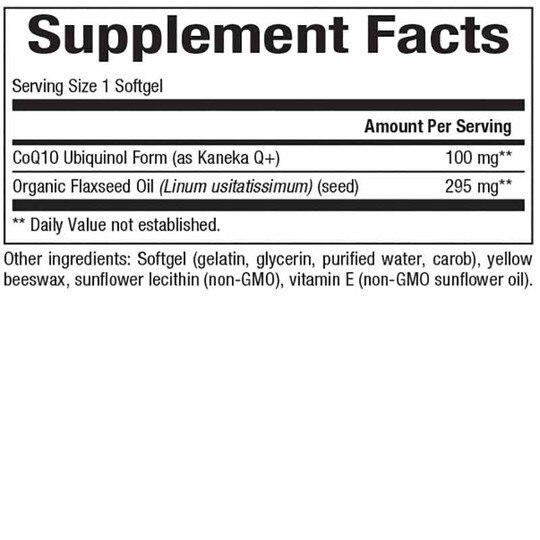 Ubiquinol Active CoQ10 100 Mg, NF